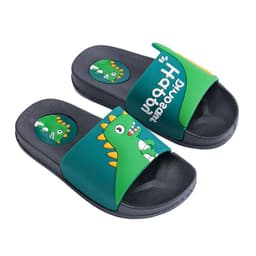 image-Kids' Summer Slippers - Spider-Man Brown, Size 40, Non-Slip, Cartoon