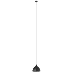 image-CHLOE Lighting WALTER Industrial 1 Light Textured Black Mini Pendant Ceiling Fixture 14" Wide