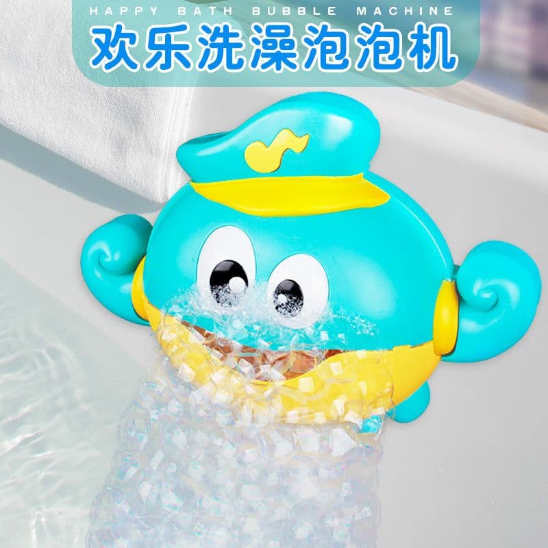 image-Electric Bubble Bath Toy - Octopus Frog Crab