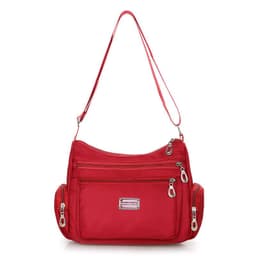 image-Women's Shoulder Bag Nylon Purple Fashion Casual