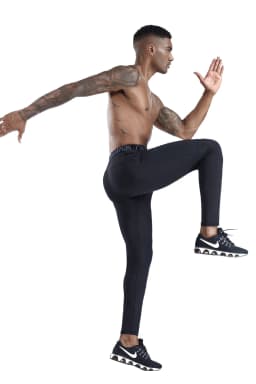image-JACK CORDEE Men's Gym Tights - Gray XXXL Moisture Wicking