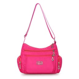 image-Women's Shoulder Bag Nylon Purple Fashion Casual