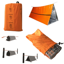 image-High Quality Orange Outdoor Camping Emergency Tent