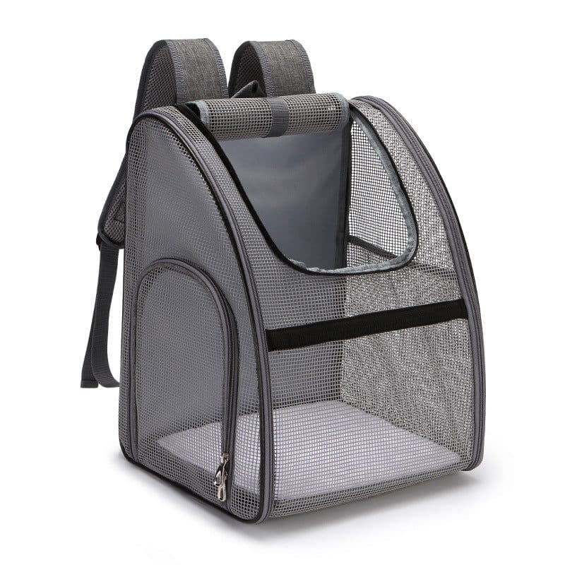 image-Pet Carrier Backpack - Black Large Breathable