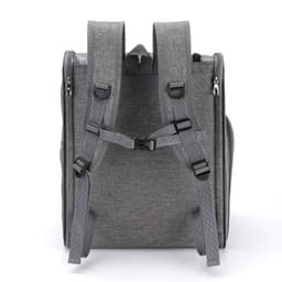 image-Pet Carrier Backpack - Black Large Breathable