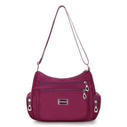 image-Women's Shoulder Bag Nylon Purple Fashion Casual