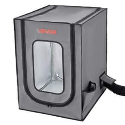 image-VEVOR 3D Printer Enclosure - Oxford Cloth Tent with LED 22x26x30"