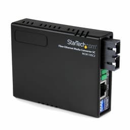 image-RJ45 to Fiber Optics Converter Startech MCM110SC2EU