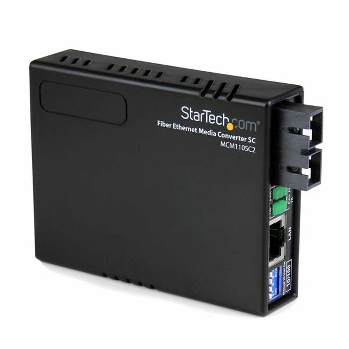 image-RJ45 to Fiber Optics Converter Startech MCM110SC2EU