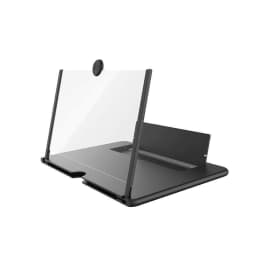 image-New pull-out 12-inch mobile phone screen magnifier projection stand 3D HD amplifier ultra-thin eye protection