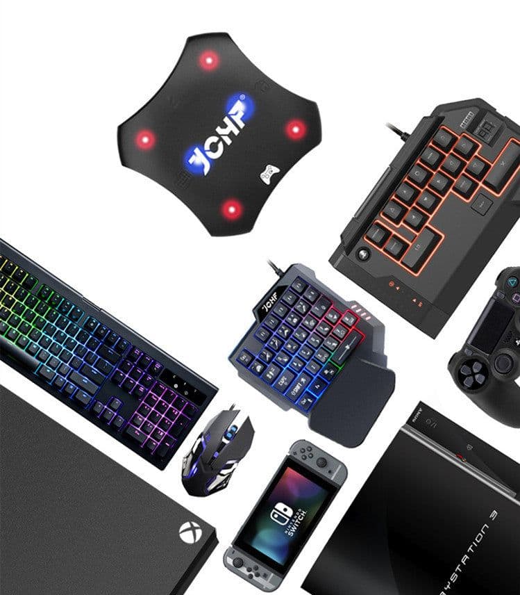 image-Gamepad keyboard and mouse converter throne eat chicken