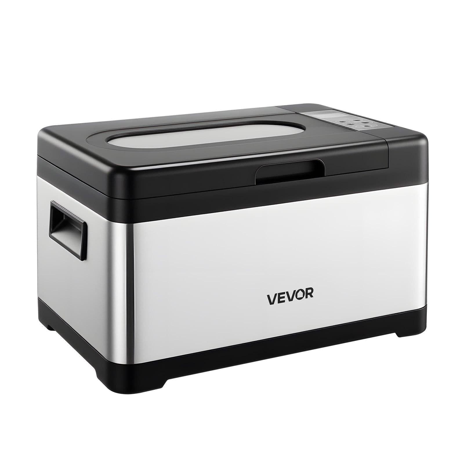 image-VEVOR 8L Sous Vide Cooker - 800W All-in-One Pot with Glass Lid