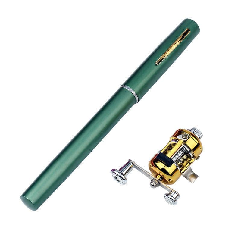 image-Fishing Rod Portable 1m Aluminum Alloy FRP