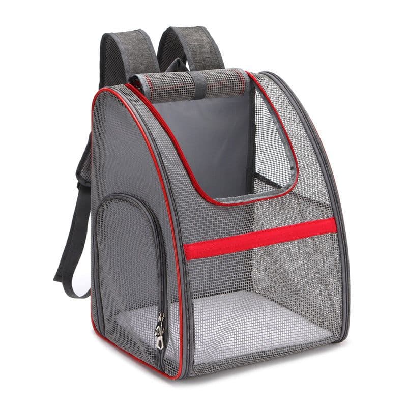 image-Pet Carrier Backpack - Black Large Breathable