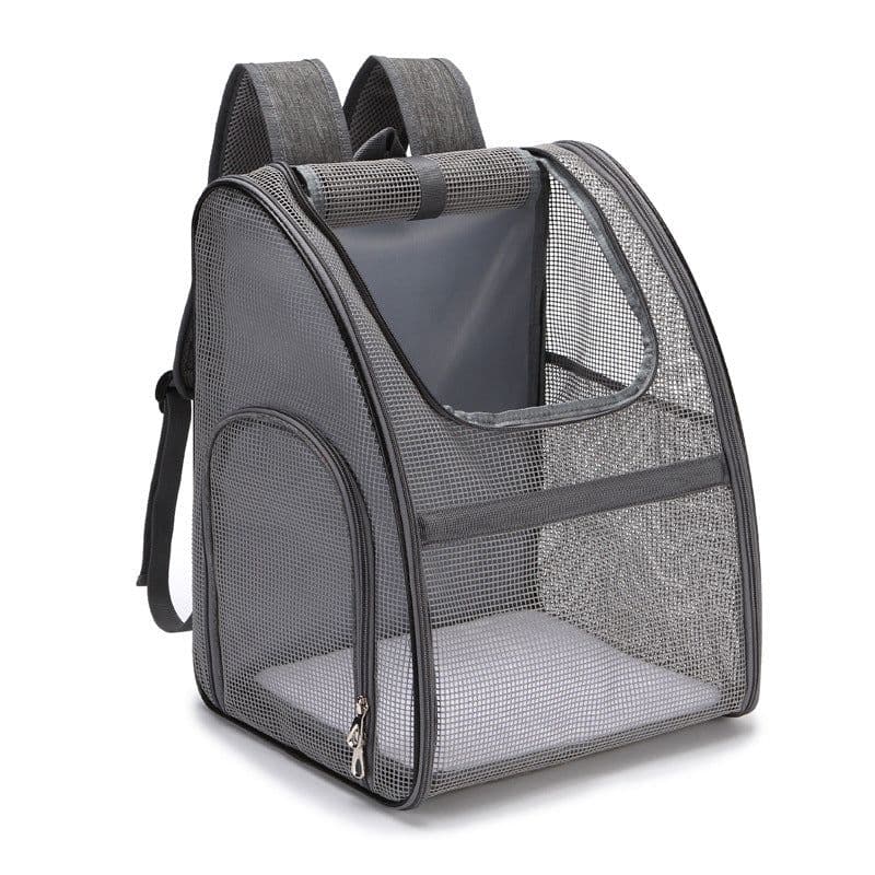 image-Pet Carrier Backpack - Black Large Breathable