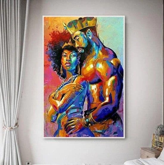 image-Postmodern abstract black yellow line canvas painting core wish AliExpress hot style painting core living room decoration painting