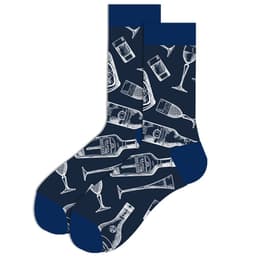 image-Men's Geometric Fruit Socks, Unisex Mid-Tube, Cotton 70%