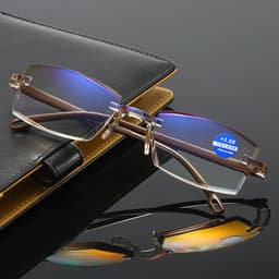 image-Frameless Anti-Blue Light Reading Glasses