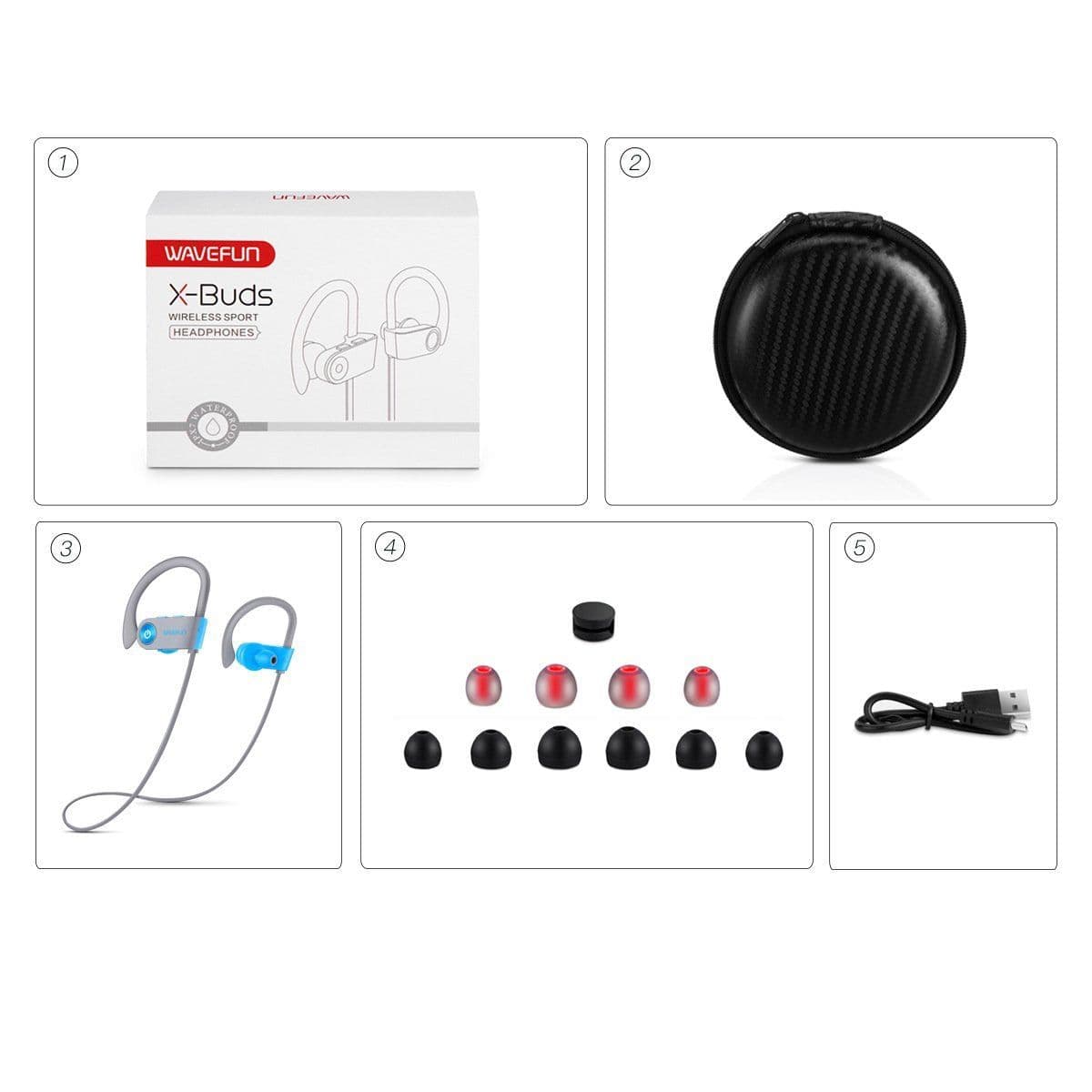 image-High Quality Wireless Sports Bluetooth Headset