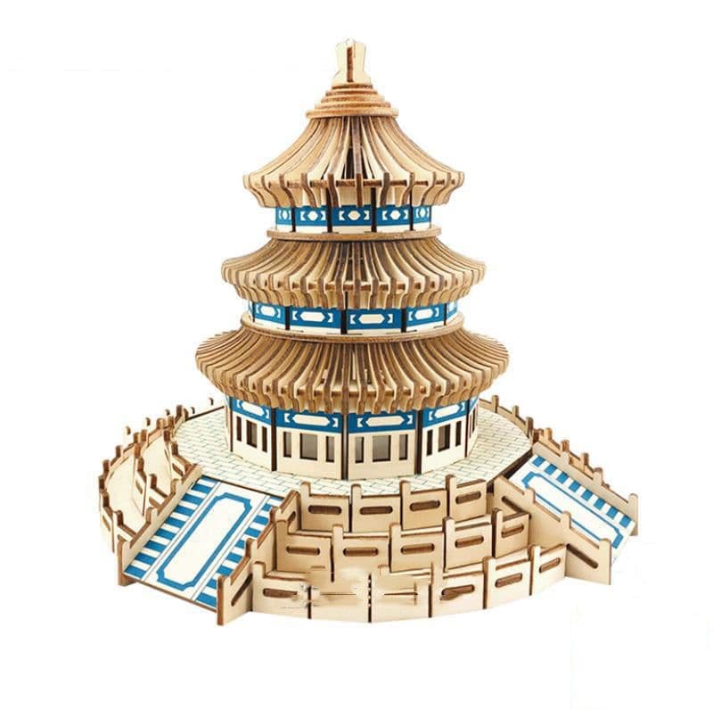 image-Decoration wooden puzzle
