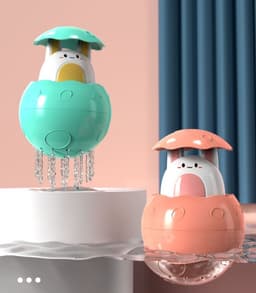 image-Baby Bathroom Toys, Playing In The Water, Little Yellow Duck, Piglet