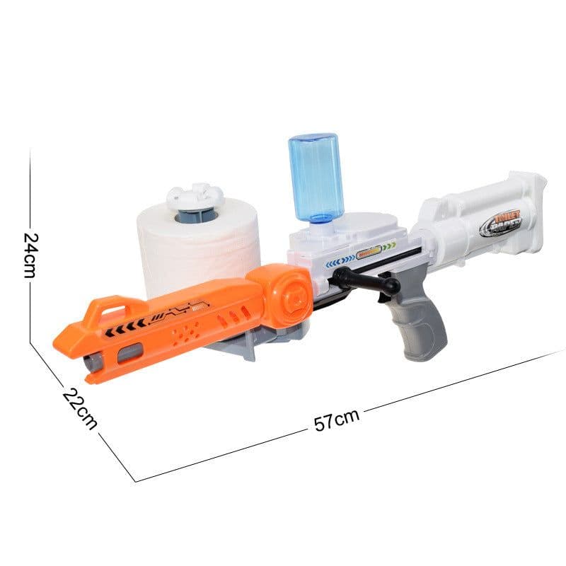 image-Children's Toilet Paper Launcher Plastic Toy