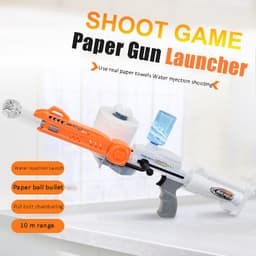 image-Children's Toilet Paper Launcher Plastic Toy