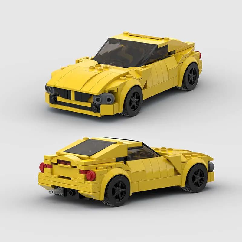 image-Super Sports Car Racing Boy Model Puzzle Assembly Toy
