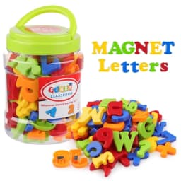 image-Magnetic stickers preschool English number plastic toys