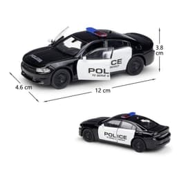 image-Police Car Alloy Car Model Children's Toy Puzzle