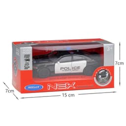 image-Police Car Alloy Car Model Children's Toy Puzzle