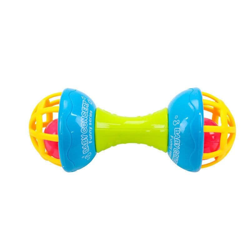 image-Baby Toy Hand Rattle Soft Rubber Ball Children Bell