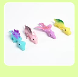 image-Finger Catapult Dart Launcher For Children's Trickster Fun Little Dinosaur