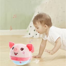 image-Moving sound baby year old child baby pig