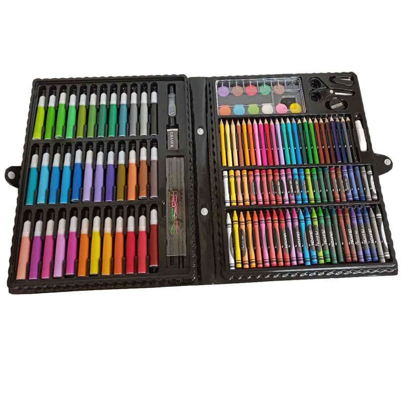 image-Color crayons watercolor pen art painting set