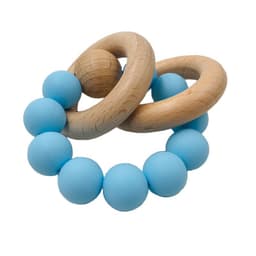 image-Spot Wholesale Baby Teether Bracelet Food Grade Silicone Baby Soothing Molars