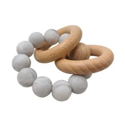 image-Spot Wholesale Baby Teether Bracelet Food Grade Silicone Baby Soothing Molars