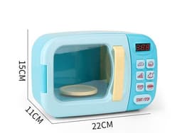 image-Simulation kitchen electric microwave toy