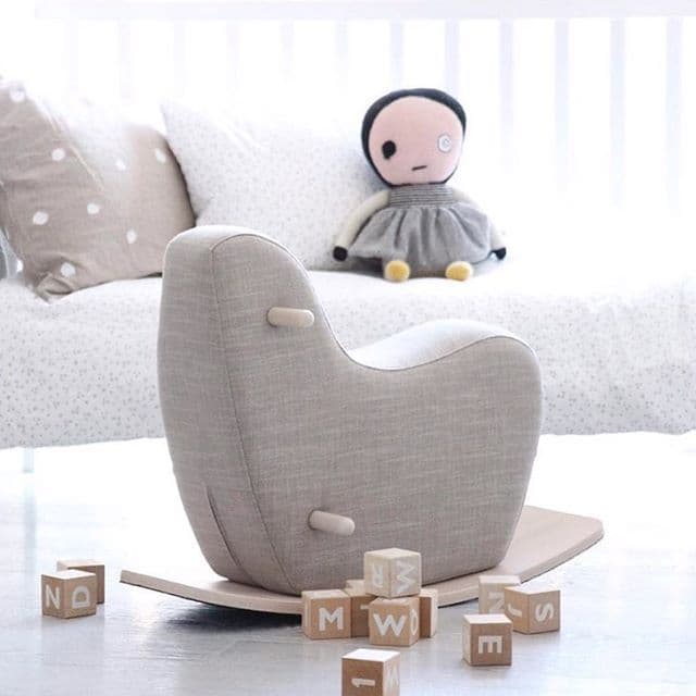 image-Wooden Wooden Horse Shaking Horse Children's Educational Toys Rocking Chair