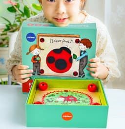 image-Children's Handmade Knurling Tool Herbarium Outdoor Collection Leaves And Flowers Handmade Tools