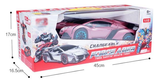 image-Induction Remote Control Transformer Car King Kong Remote Control Car Robot Charging Moving Boy Racing