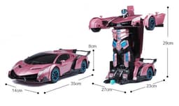 image-Induction Remote Control Transformer Car King Kong Remote Control Car Robot Charging Moving Boy Racing