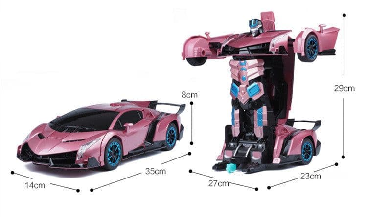 image-Induction Remote Control Transformer Car King Kong Remote Control Car Robot Charging Moving Boy Racing