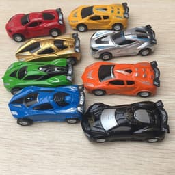 image-Pull Back Car Model Plastic Car Sports Car Educational Toy