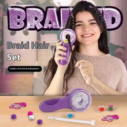 image-Girls' Hairdressing Comb Tress Device PlayHo use Suit Hair Toys