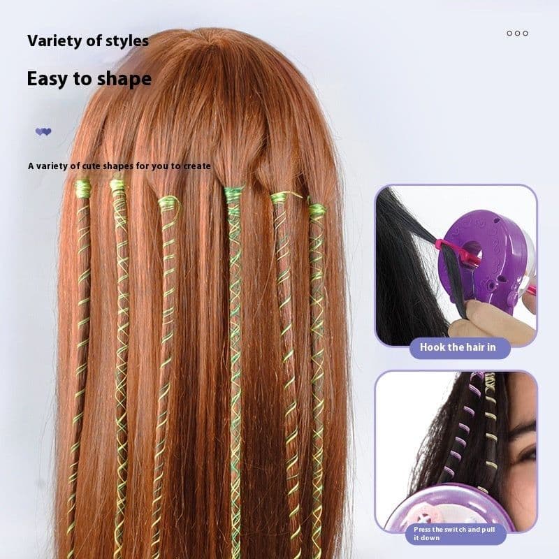 image-Girls' Hairdressing Comb Tress Device PlayHo use Suit Hair Toys