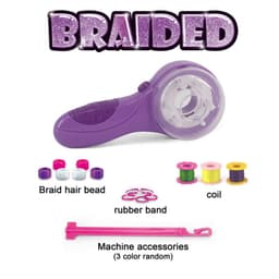 image-Girls' Hairdressing Comb Tress Device PlayHo use Suit Hair Toys