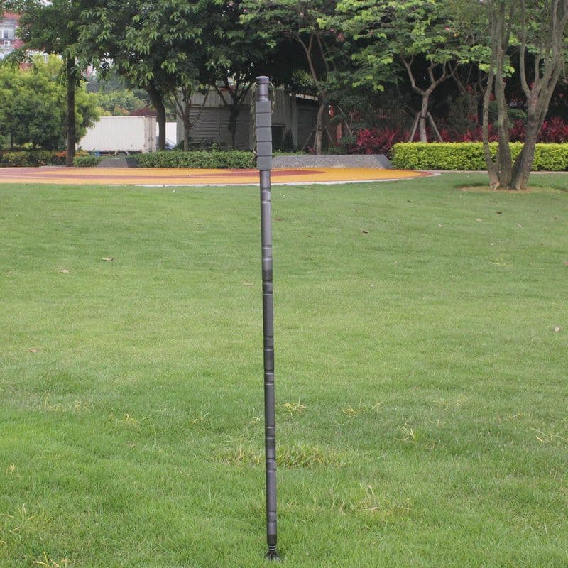 image-Equipment Of Walking Stick With Knife For Field Survival