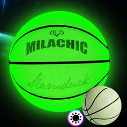 image-Fluorescent green basketball