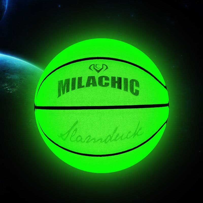 image-Fluorescent green basketball